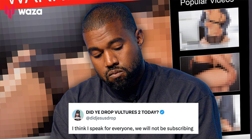 Kanye West Decides To Call It Quits On Yeezy Porn